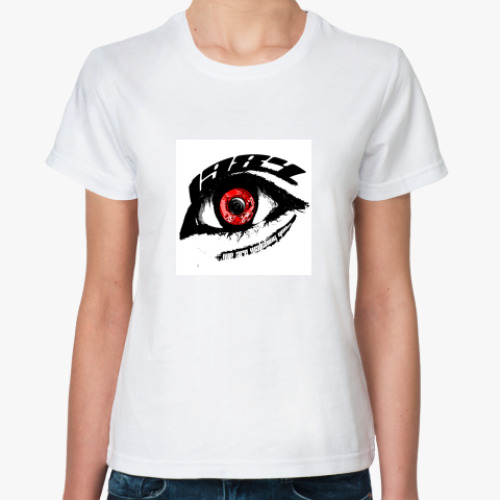 Классическая футболка с принтом  футболка 1984