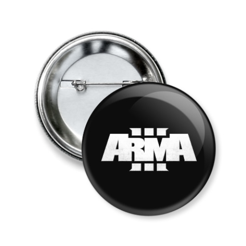 Значок 50мм с принтом ARMA 3