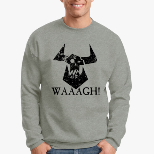 Свитшот с принтом Waaagh!