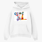 Толстовка худи оверсайз