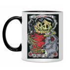 Кружка двухцветная