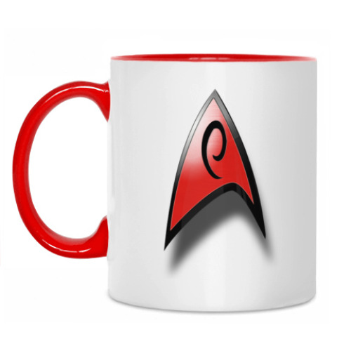 Кружка с принтом Инженерная дельта