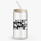 Банка с бамбуковой крышкой