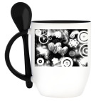 Кружка с ложкой