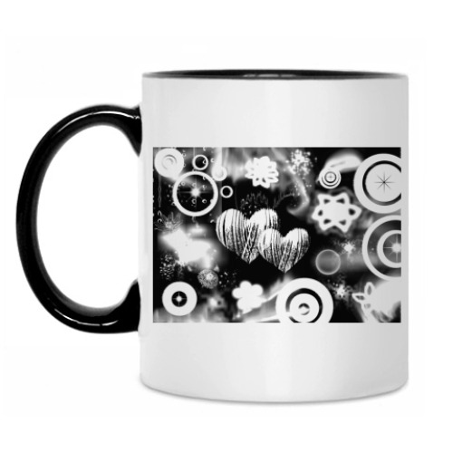 Кружка с принтом Любовь