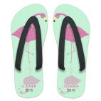 Шлёпанцы Летний Фламинго 2015