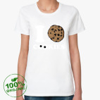 Женская футболка органик