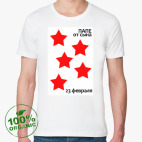 Мужская футболка органик