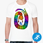 Мужская спортивная футболка