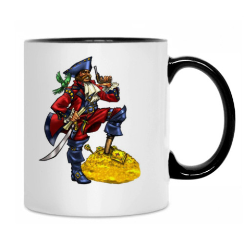 Кружка с принтом Pirate