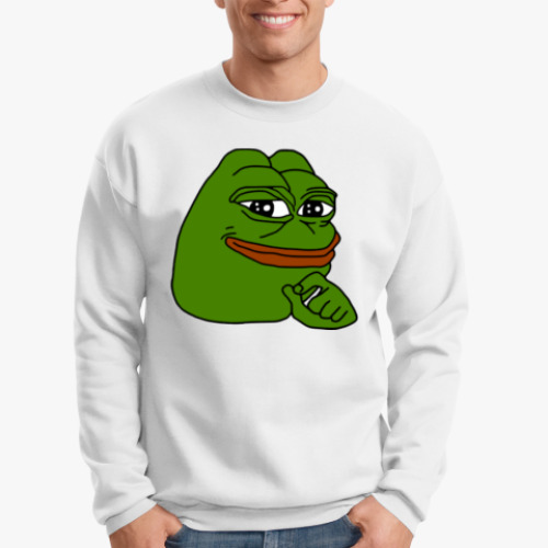 Свитшот с принтом Лягушонок Пепе