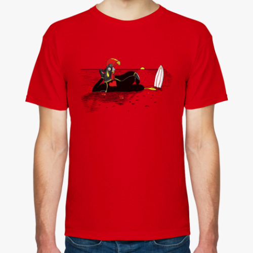 Футболка с принтом Португальский петух Барселуш