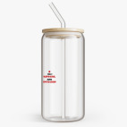 Банка с бамбуковой крышкой