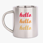 Кружка металлическая