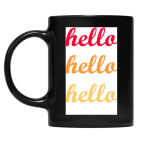 Кружка цветная UV-DTF