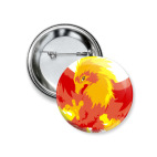 Значок 37 мм Феникс