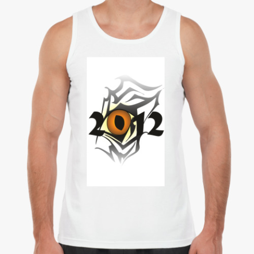 Майка с принтом Драконий глаз 2012