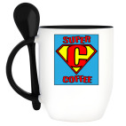 Кружка с ложкой