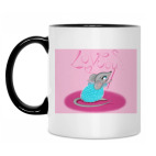 Кружка двухцветная