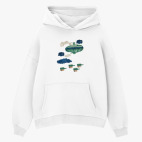 Толстовка худи оверсайз