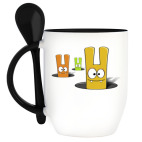 Кружка с ложкой