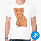 Мужская спортивная футболка