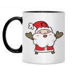 Кружка двухцветная