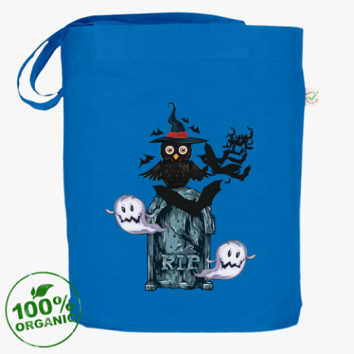 Сумка шоппер с принтом Хэллоуин 31 октября