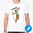 Мужская спортивная футболка