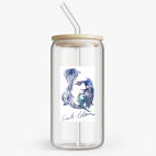 Банка с бамбуковой крышкой