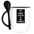 Кружка с ложкой