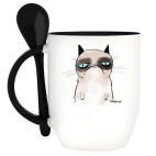 Кружка с ложкой