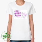 Женская футболка органик