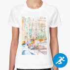 Женская спортивная футболка