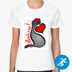 Женская спортивная футболка