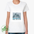 Женская футболка органик