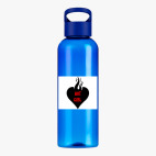 Прозрачная спортивная бутылка