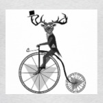 Ретро велоолень