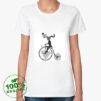 Женская футболка органик