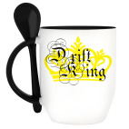 Кружка с ложкой