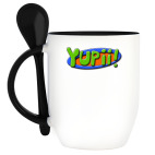 Кружка с ложкой