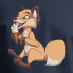 Лисичка с мороженкой