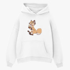 Толстовка худи оверсайз