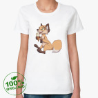 Женская футболка органик