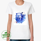 Женская футболка органик