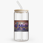 Банка с бамбуковой крышкой