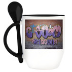 Кружка с ложкой