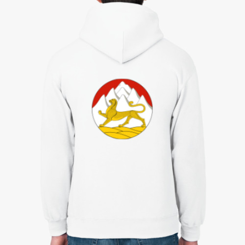 Толстовка худи с принтом Герб РСО-Алания