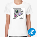 Женская спортивная футболка