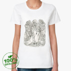 Женская футболка органик